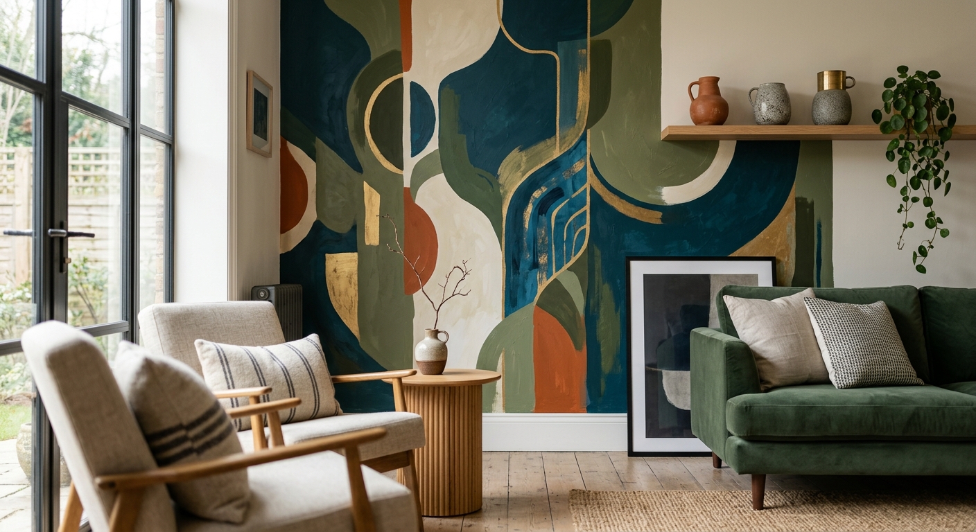 Feature wall painting