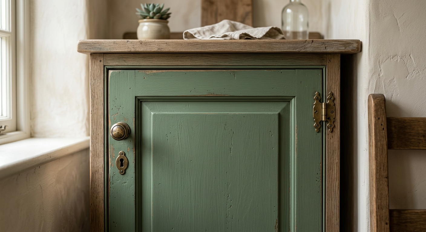 Painted kitchen cabinets