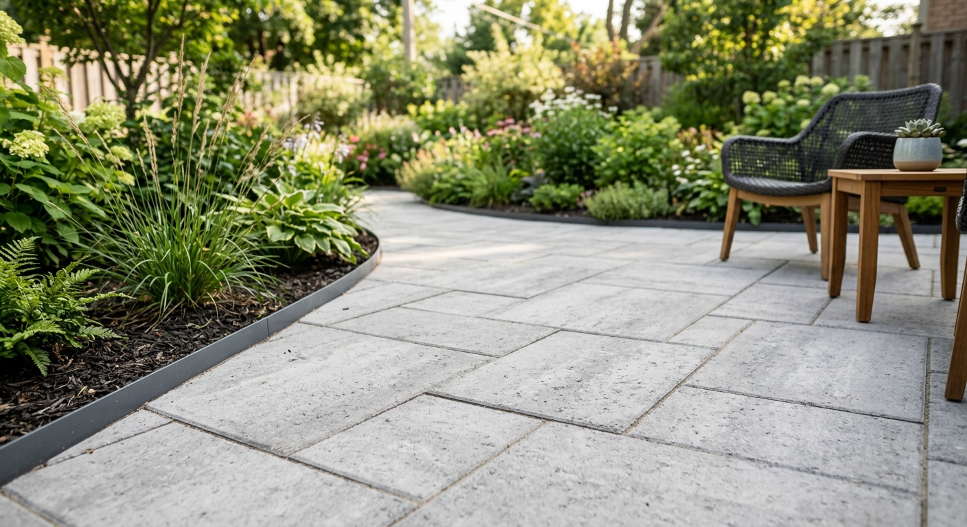 Concrete patio refresh